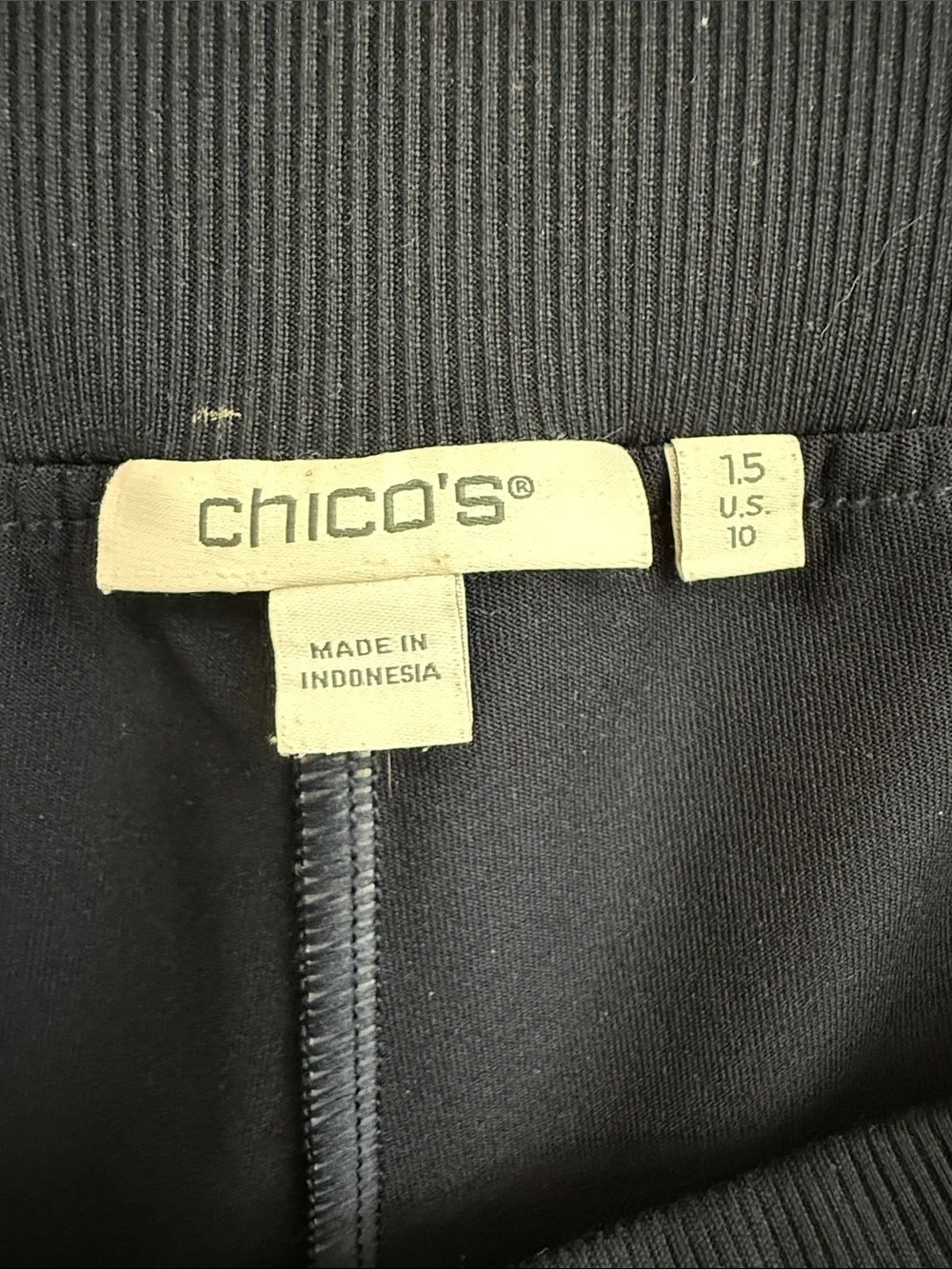 Chico's Navy Blue Skort - Picture 3 of 3